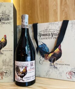 Vang gà trống Vignobles Vellas Reserve Cabernet Franc (Pháp)